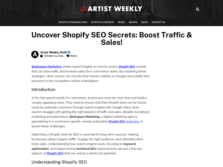 Uncover Shopify SEO Secrets: Boost Traffic & Sales!