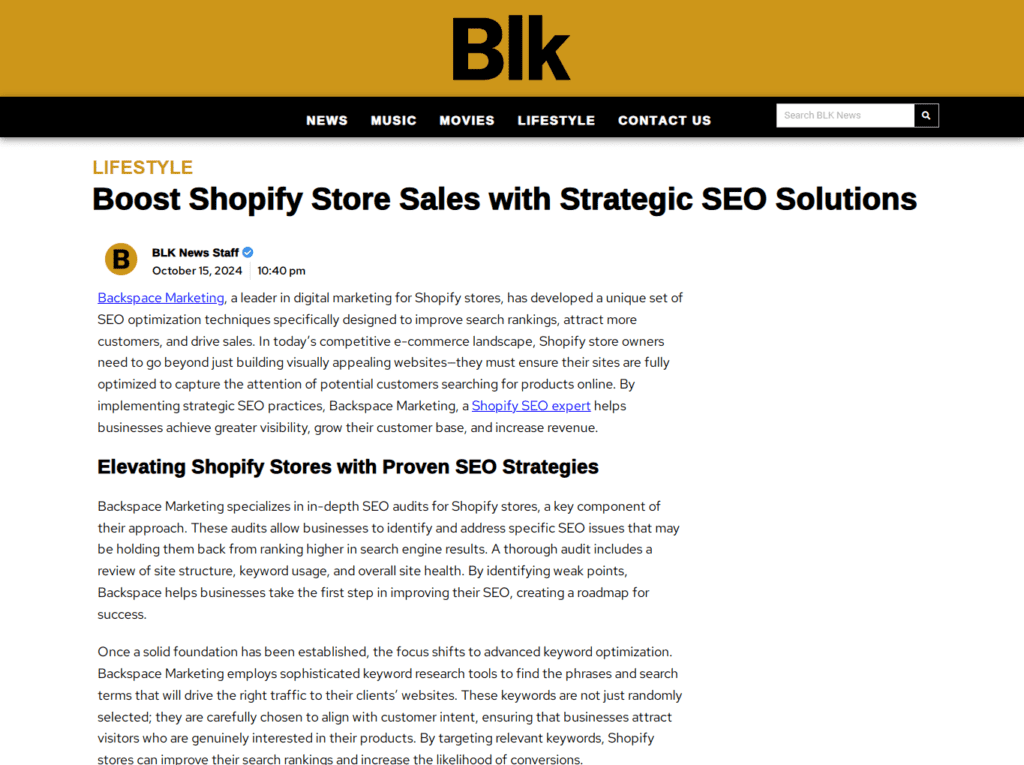 Boost Shopify Store Sales with Strategic SEO Solutions