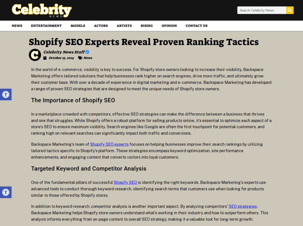 Shopify SEO Experts Reveal Proven Ranking Tactics