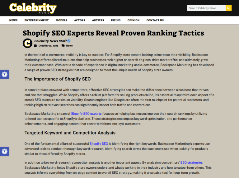 Shopify SEO Experts Reveal Proven Ranking Tactics