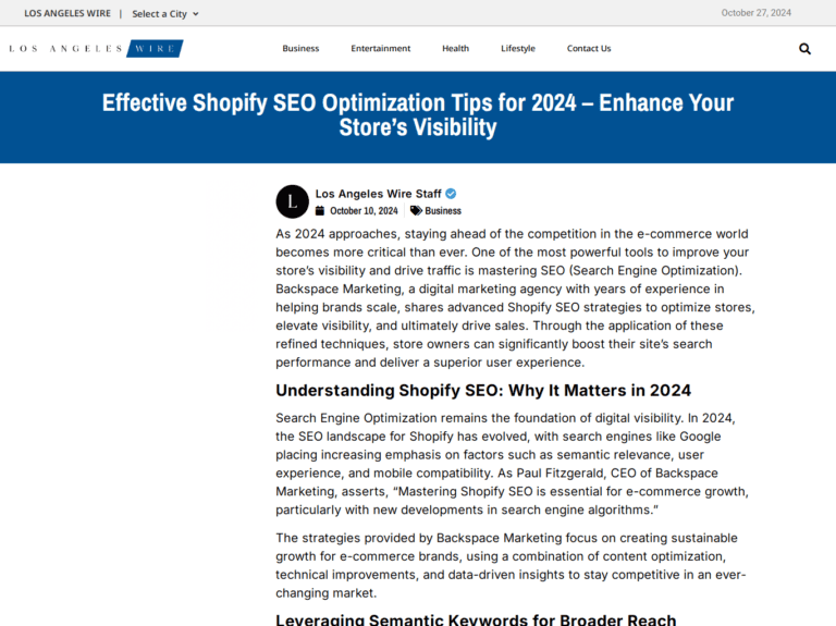 Effective Shopify SEO Optimization Tips for 2024 – Enhance Your Store’s Visibility