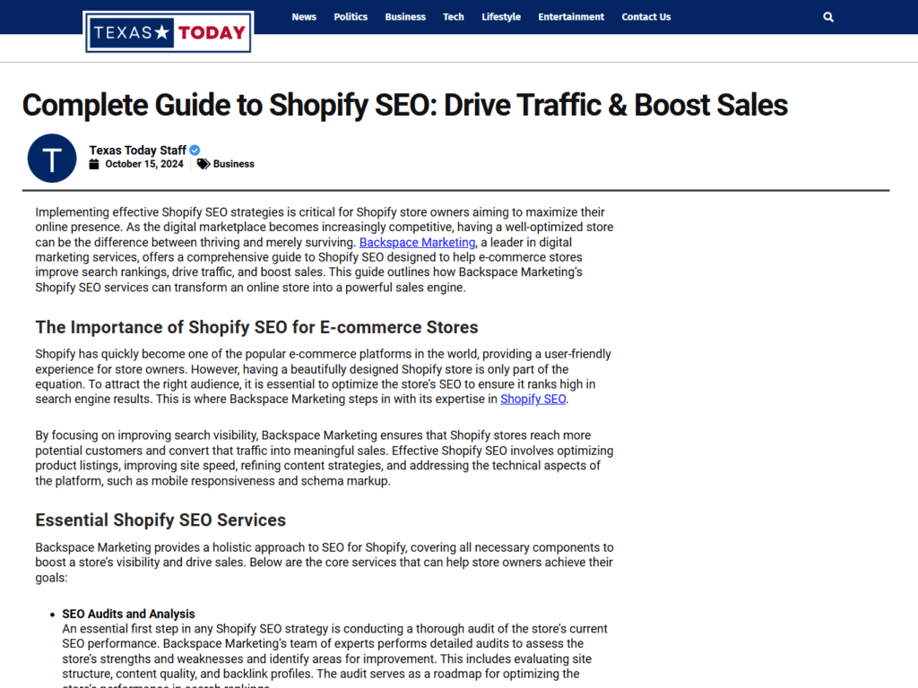 Complete Guide to Shopify SEO: Drive Traffic & Boost Sales