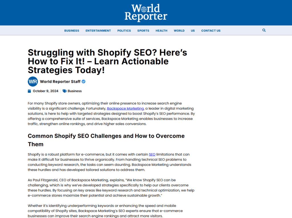 Struggling with Shopify SEO? Here’s How to Fix It! – Learn Actionable Strategies Today!