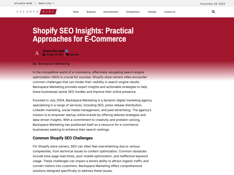 Shopify SEO Insights: Practical Approaches for E-Commerce