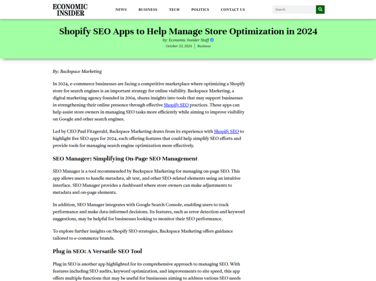 Shopify SEO Apps to Help Manage Store Optimization in 2024