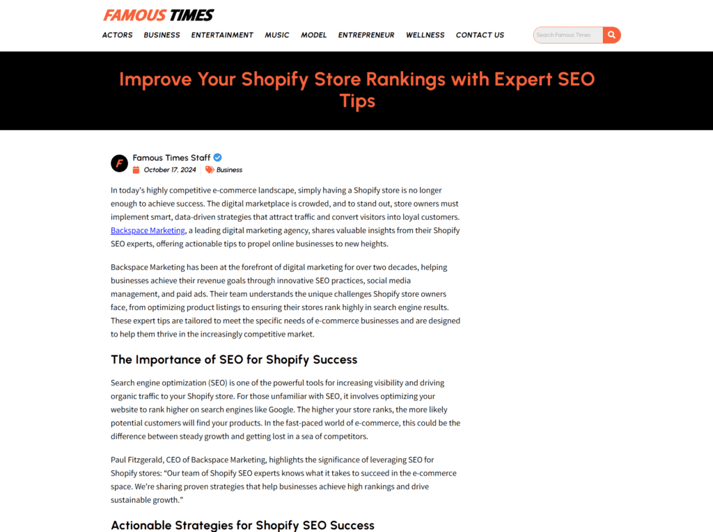 Improve Your Shopify Store Rankings with Expert SEO Tips