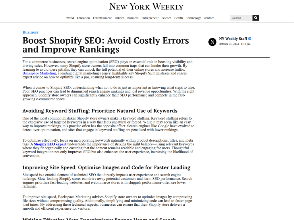 Boost Shopify SEO: Avoid Costly Errors and Improve Rankings