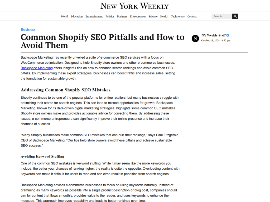 Common Shopify SEO Pitfalls and How to Avoid Them