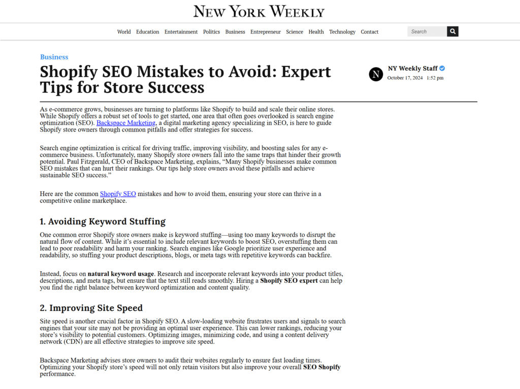 Shopify SEO Mistakes to Avoid: Expert Tips for Store Success