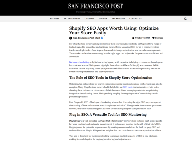Shopify SEO Apps Worth Using: Optimize Your Store Easily