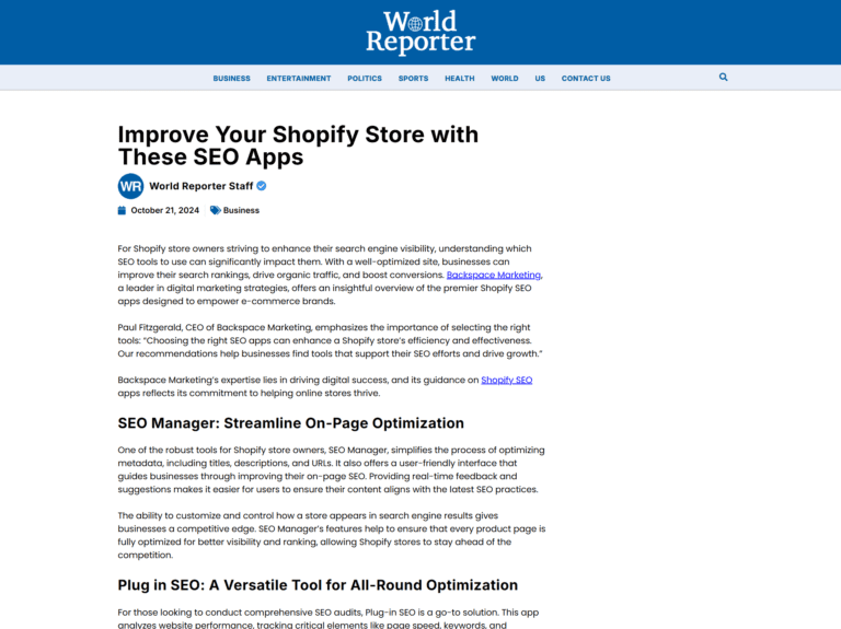 Improve Your Shopify Store with These SEO Apps